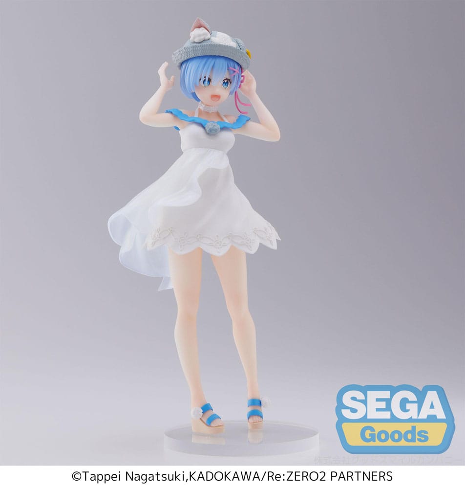 Estátua Re:Zero Starting Life in Another World Luminasta Statue Rem Nyatsu Day ( Imagem 2 de 4 ) - Preview
