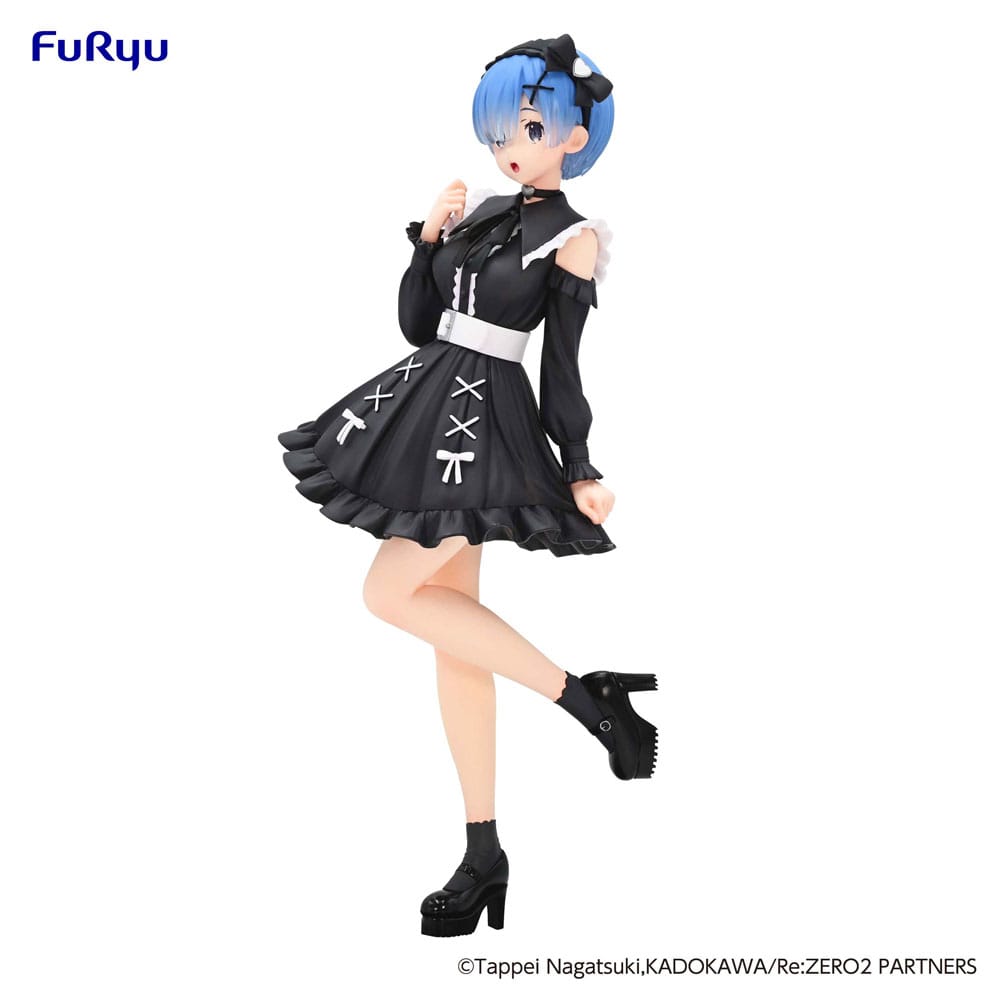 Estátua Re:Zero Starting Life in Another World PVC Statue Rem Girly Outfit Black ( Imagem 2 de 4 ) - Preview