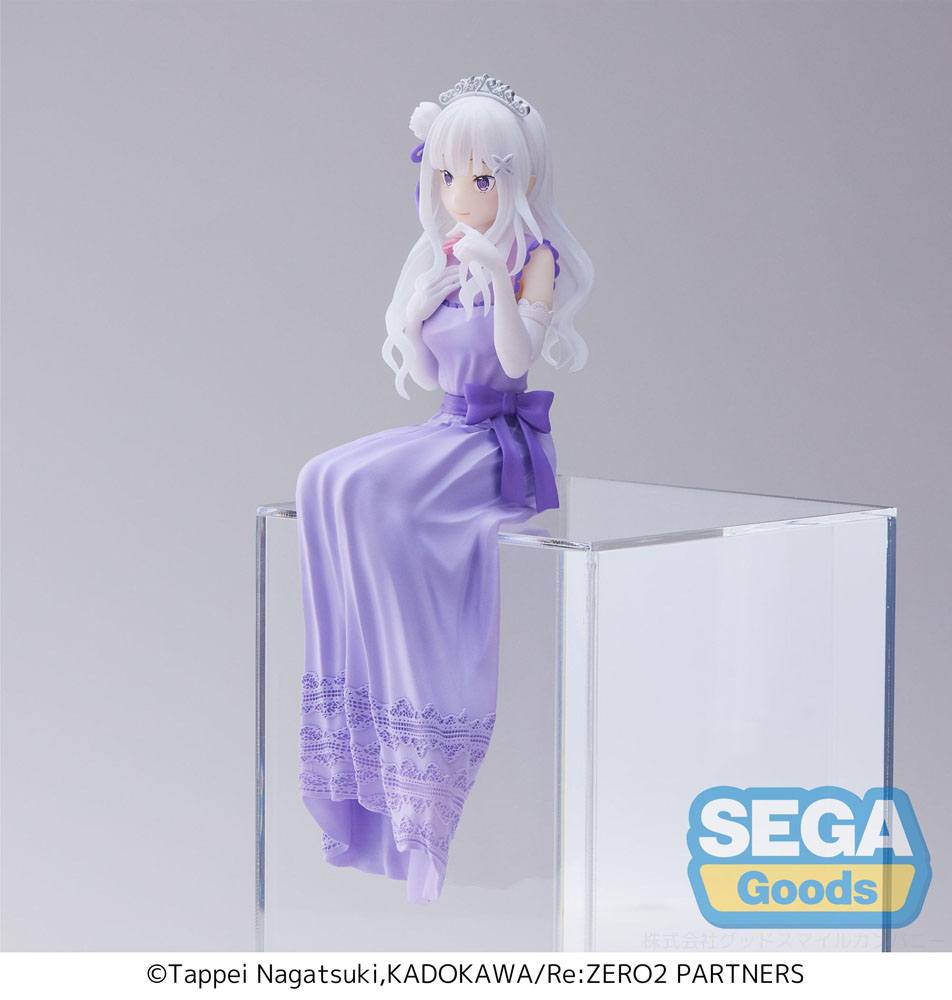 Estátua Re:Zero Starting Life in Another World Statue Emilia (Dressed-Up Party) 14 cm ( Imagem 2 de 4 ) - Preview