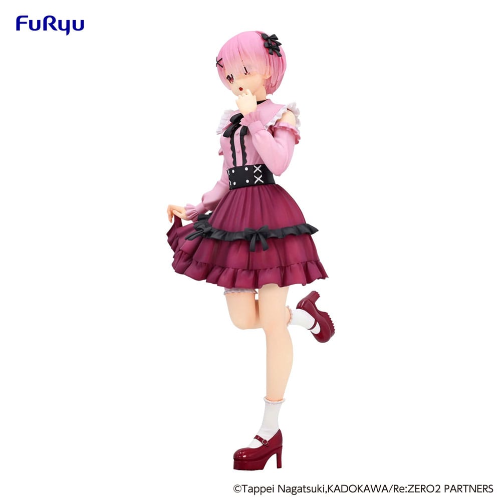 Re:Zero Starting Life in Another World Statue Rem Girly Outfit Pink 21 cm ( Imagem 2 de 4 ) - Preview