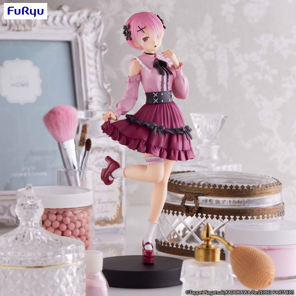 Re:Zero Starting Life in Another World Statue Rem Girly Outfit Pink 21 cm ( Imagem 4 de 4 ) - Preview