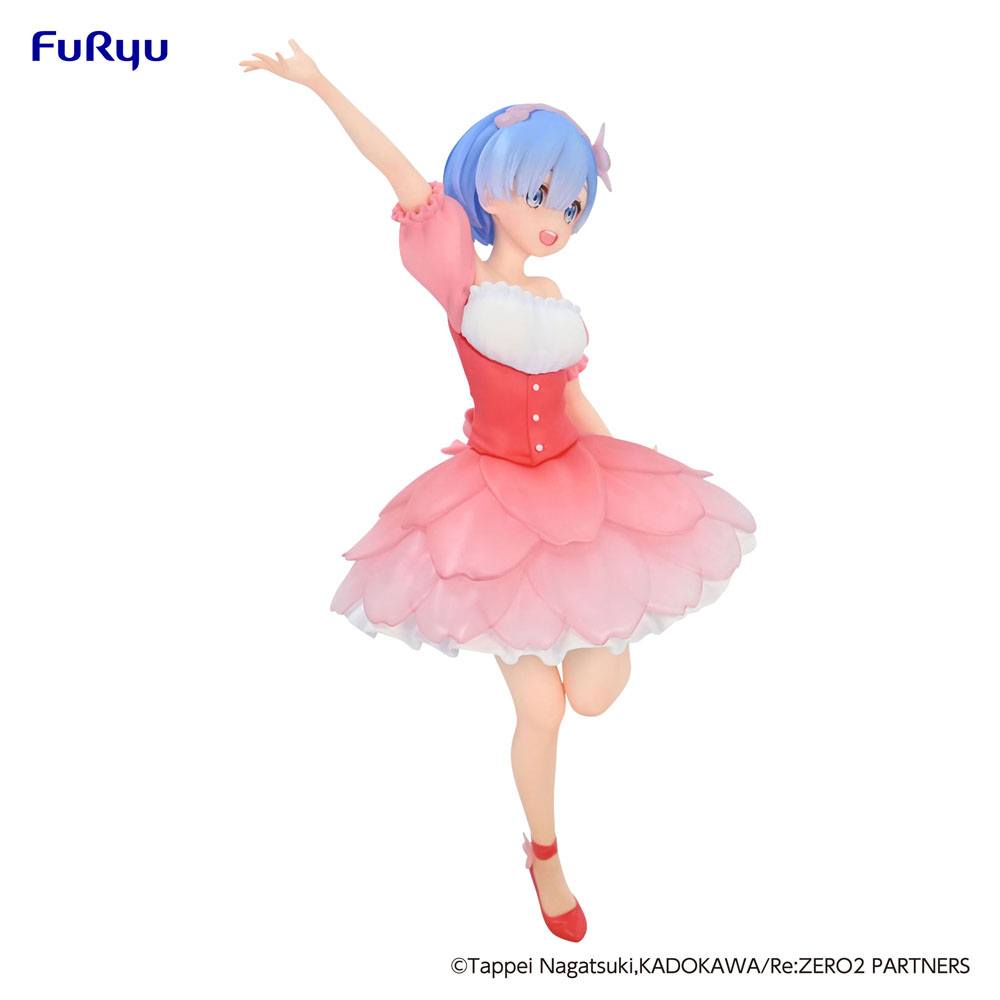 Estátua Re:Zero Trio-Try-iT PVC Statue Rem Cherry Blossoms 21 cm ( Imagem 4 de 4 ) - Preview