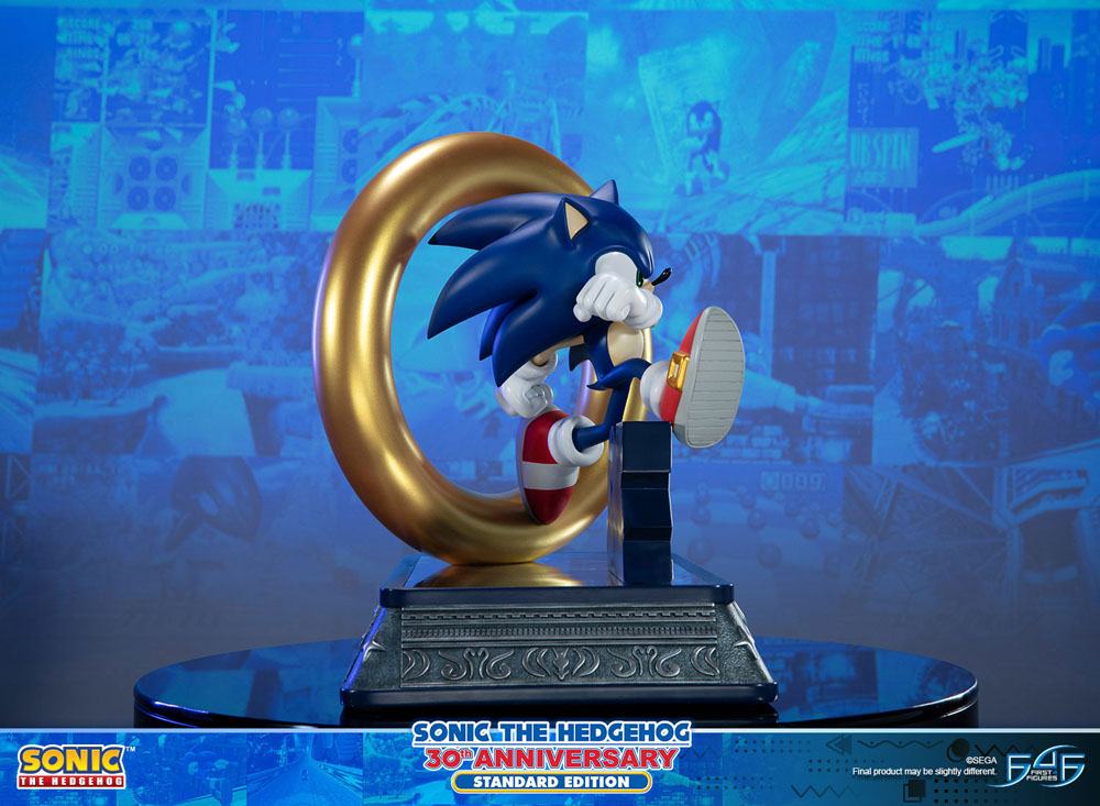 Sonic the Hedgehog 30th Anniversary Statue, 41 cm ( Imagem 4 de 4 ) - Preview