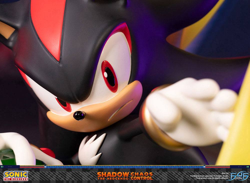 Estátua Sonic the Hedgehog Shadow the Hedgehog Chaos Control 50 cm ( Imagem 3 de 4 ) - Preview