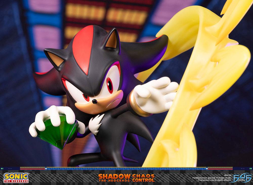 Estátua Sonic the Hedgehog Shadow the Hedgehog Chaos Control 50 cm ( Imagem 4 de 4 ) - Preview