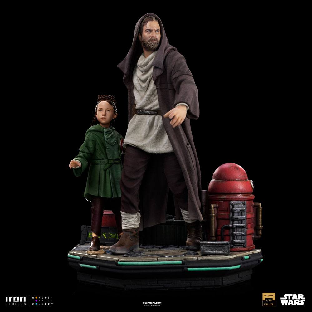 Estátua Star Wars: Obi-Wan Kenobi Deluxe Art Scale 1/10 Obi-Wan & Young Leia ( Imagem 3 de 4 ) - Preview