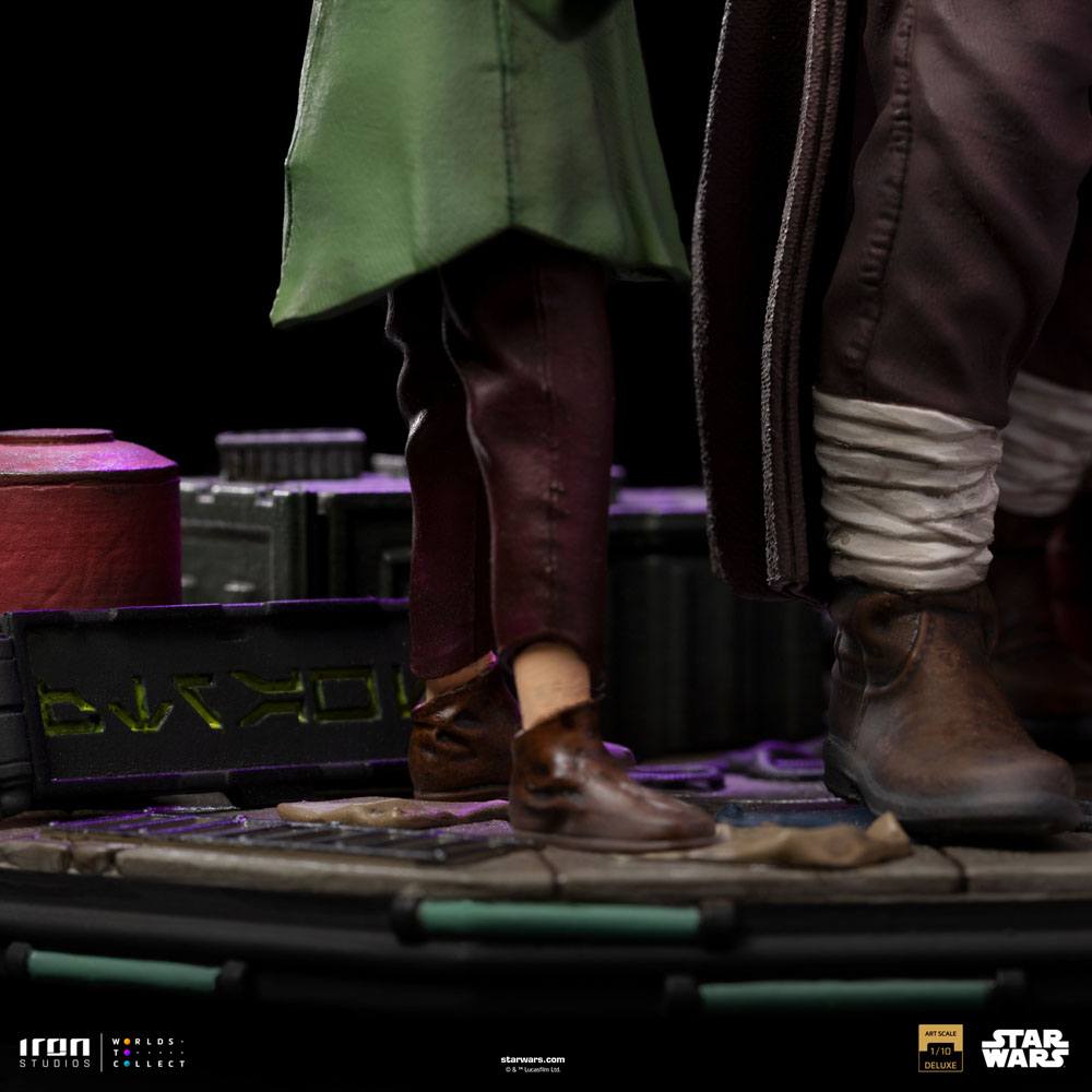 Estátua Star Wars: Obi-Wan Kenobi Deluxe Art Scale 1/10 Obi-Wan & Young Leia ( Imagem 4 de 4 ) - Preview