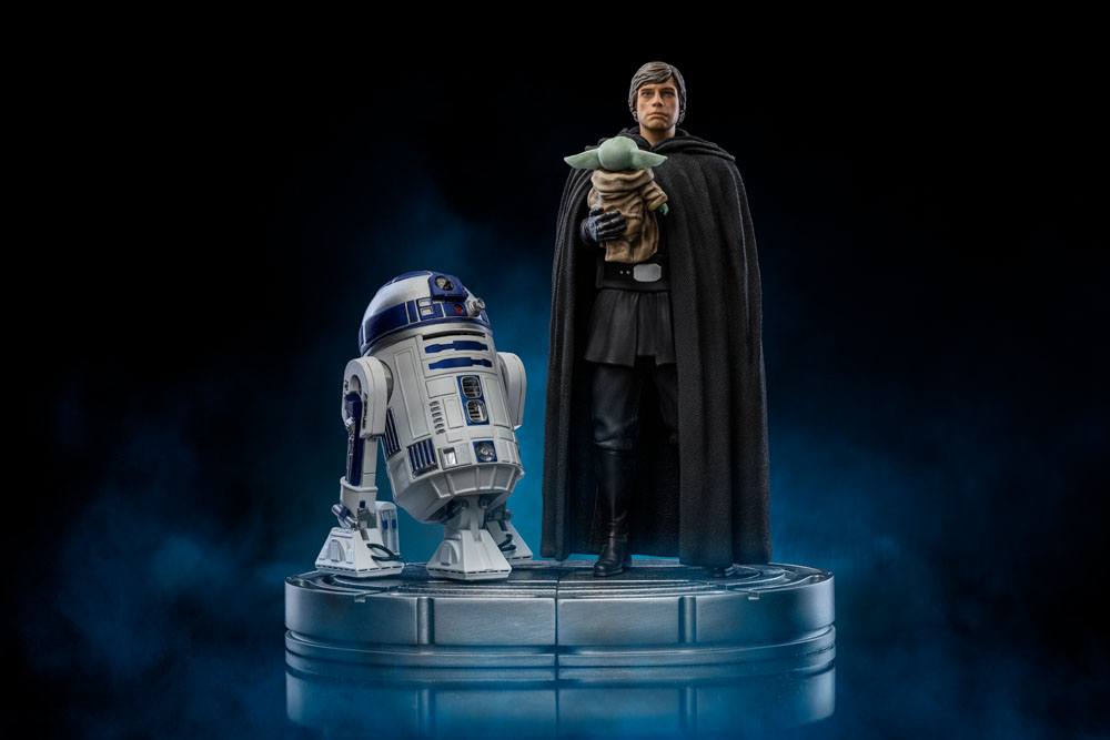 Estátua Star Wars: The Mandalorian Art Scale 1/10 Luke Skywalker and Grogu 21 cm ( Imagem 4 de 4 ) - Preview