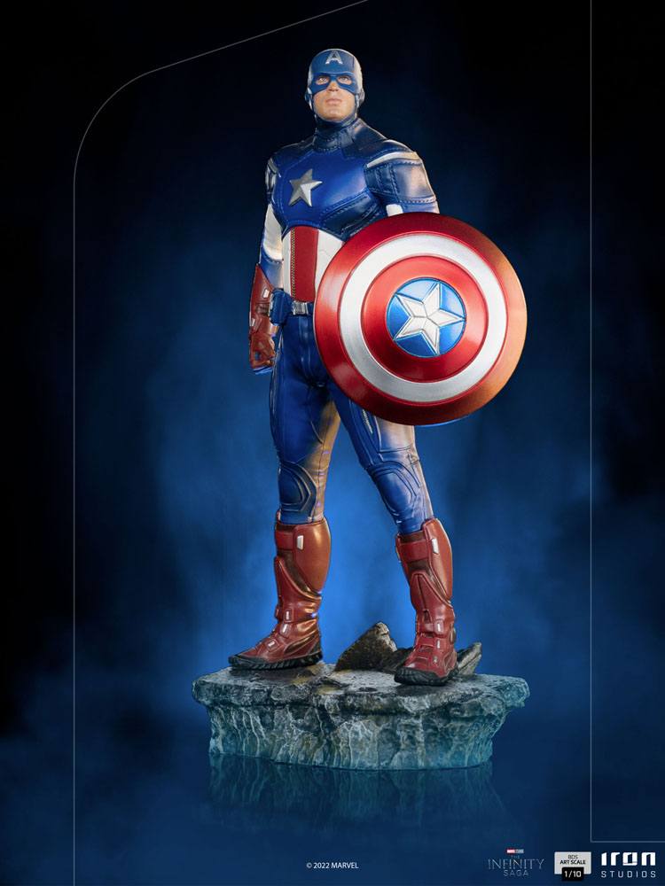 Estátua The Infinity Saga BDS Scale Captain America Battle of NY 1/10 23 cm ( Imagem 2 de 4 ) - Preview