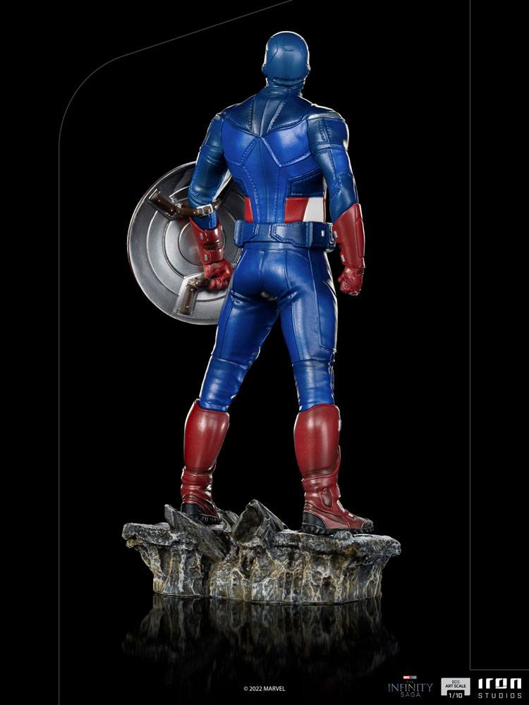 Estátua The Infinity Saga BDS Scale Captain America Battle of NY 1/10 23 cm ( Imagem 3 de 4 ) - Preview