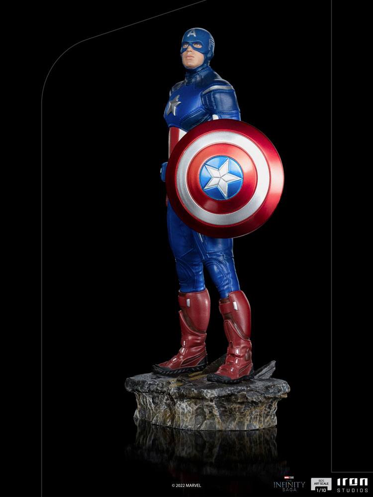 Estátua The Infinity Saga BDS Scale Captain America Battle of NY 1/10 23 cm ( Imagem 4 de 4 ) - Preview