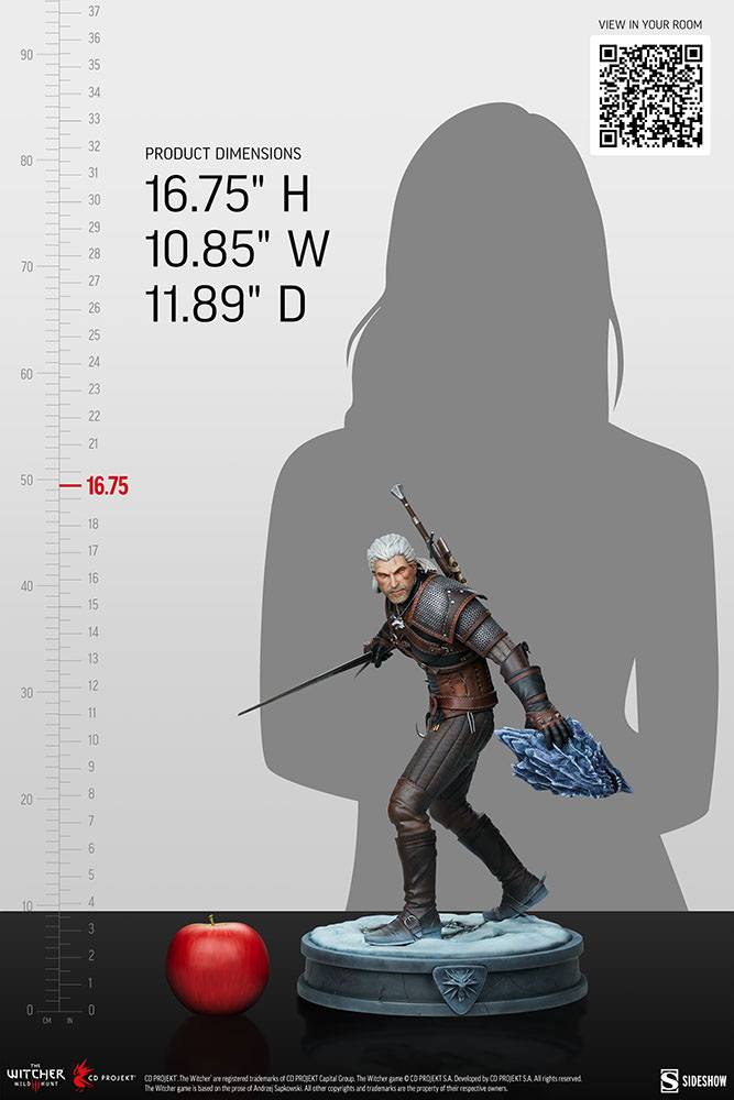 The Witcher 3: Wild Hunt Geralt Statue, 42 cm ( Imagem 2 de 4 ) - Preview