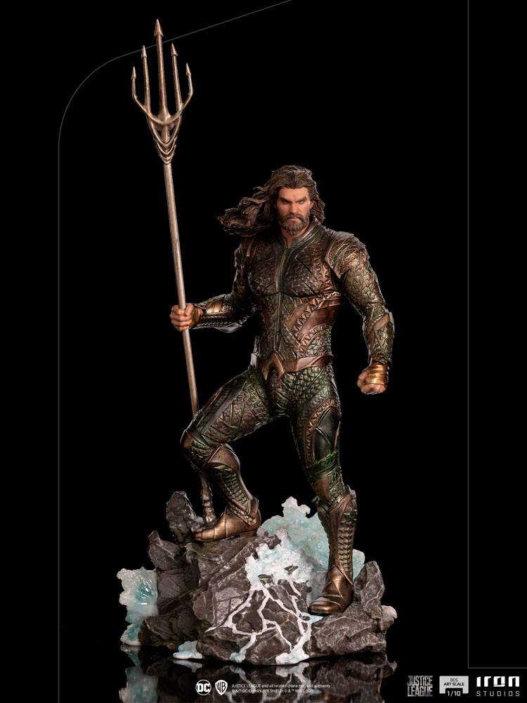 Estátua Zack Snyder’s Justice League BDS Art Scale Aquaman 1/10 29 cm ( Imagem 2 de 4 ) - Preview