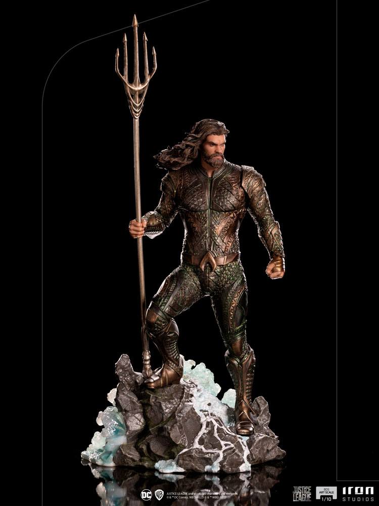 Estátua Zack Snyder’s Justice League BDS Art Scale Aquaman 1/10 29 cm ( Imagem 3 de 4 ) - Preview