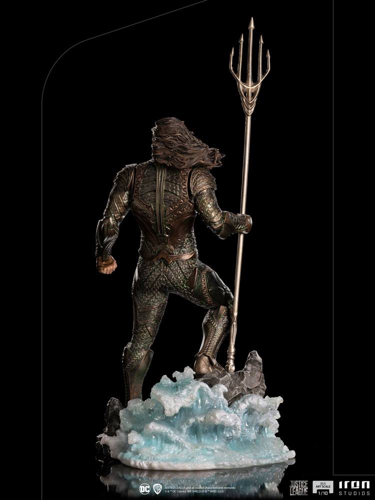 Estátua Zack Snyder’s Justice League BDS Art Scale Aquaman 1/10 29 cm ( Imagem 4 de 4 ) - Preview