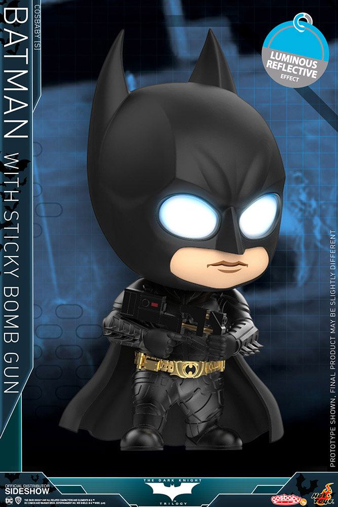 Figura Cosbaby Batman Dark Knight Trilogy Batman with Sticky Bomb Gun ( Imagem 3 de 3 ) - Preview
