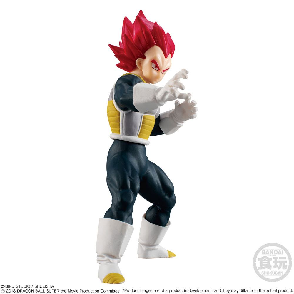 Figura Dragon Ball Super Styling Collection Super Saiyan God Vegeta 11 cm ( Imagem 3 de 3 ) - Preview