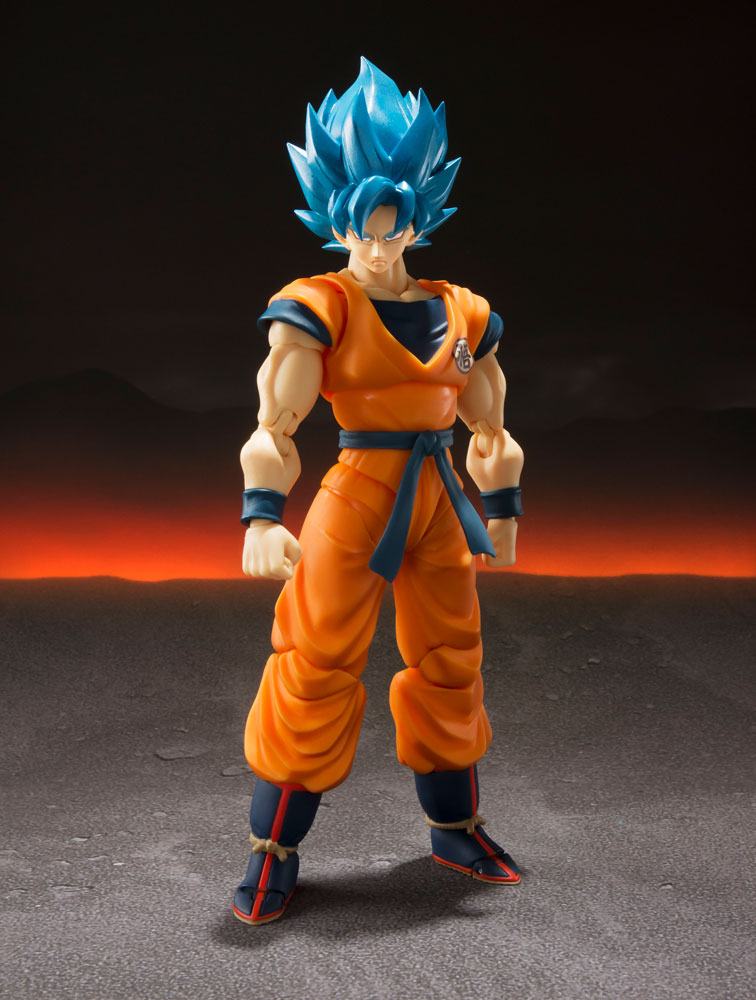 Figura Dragon Ball Super: Broly S.H. Figuarts Action Figure Super Saiyan God Super Saiyan Goku ( Imagem 2 de 4 ) - Preview