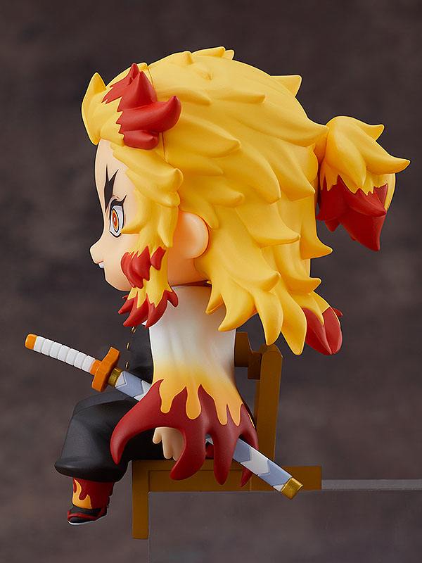 Figura Demon Slayer Kimetsu no Yaiba Nendoroid Swacchao! Kyojuro Rengoku 9 cm ( Imagem 2 de 4 ) - Preview