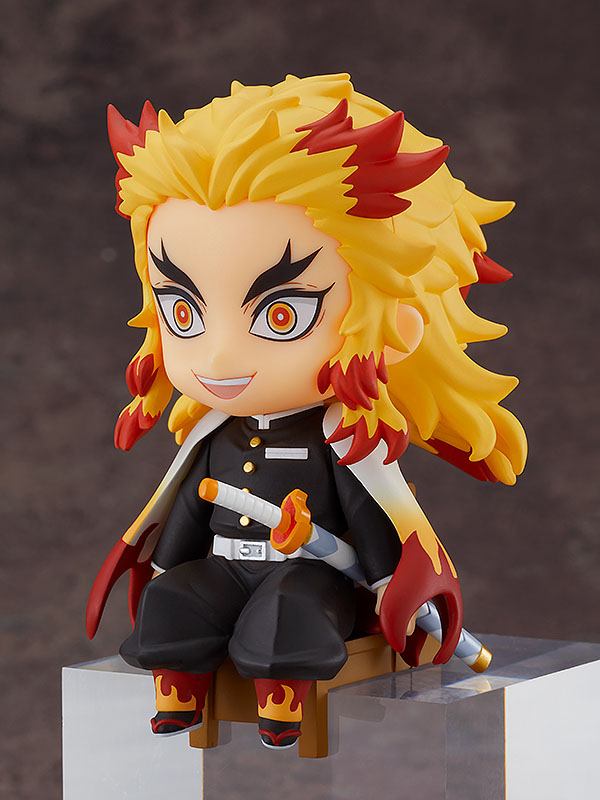 Figura Demon Slayer Kimetsu no Yaiba Nendoroid Swacchao! Kyojuro Rengoku 9 cm ( Imagem 3 de 4 ) - Preview