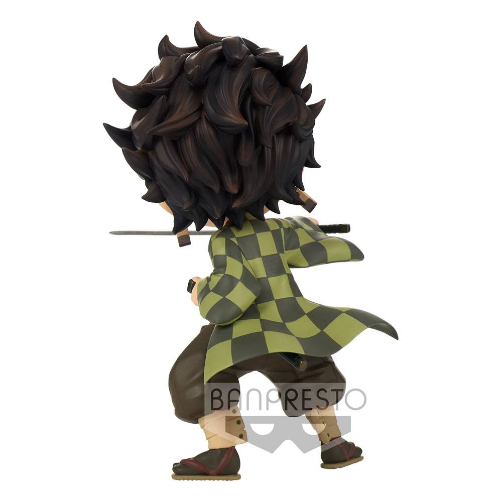 Figura Demon Slayer Kimetsu no Yaiba Q Posket Mini Tanjiro Kamado III Ver. B ( Imagem 4 de 4 ) - Preview
