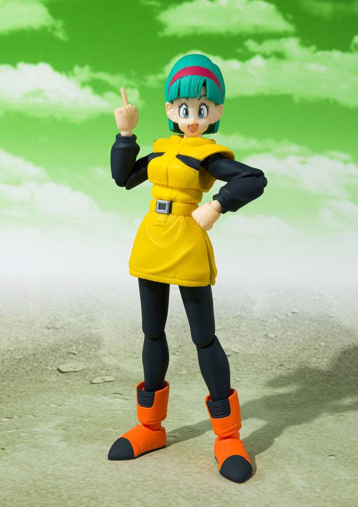 Figura Dragon Ball Z S.H. Figuarts Bulma Journey to Planet Namek 14 cm ( Imagem 4 de 4 ) - Preview