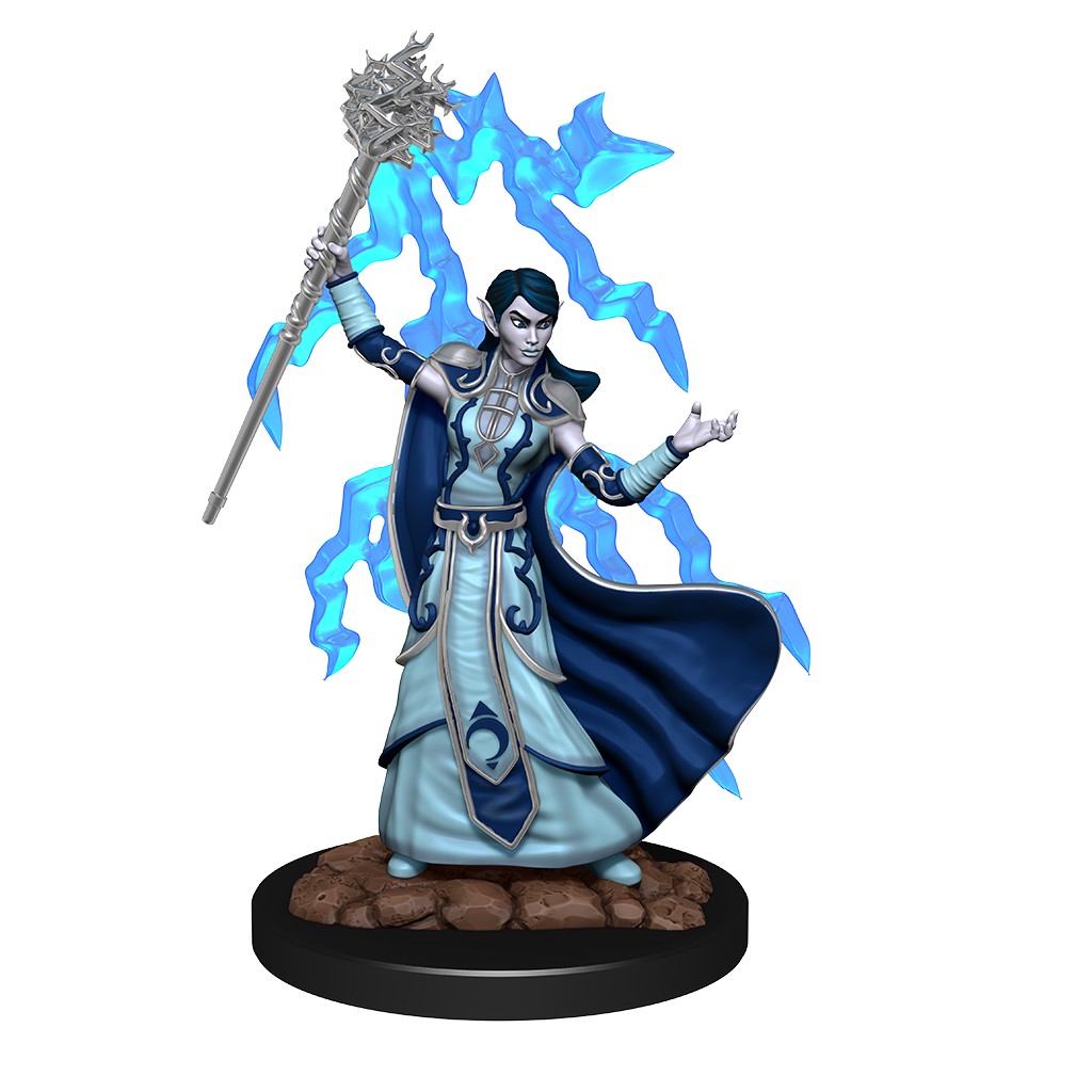 Figura Dungeons & Dragons Icons of the Realms Female Elf Wizard Premium ( Imagem 2 de 2 ) - Preview