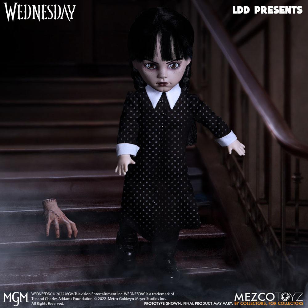 Figura Living Dead Dolls Wednesday - Wednesday Addams 25 cm ( Imagem 2 de 4 ) - Preview