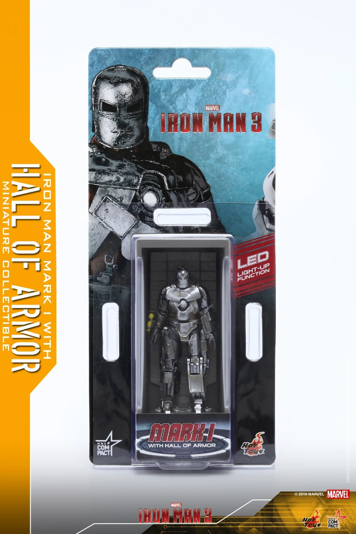 Figura Hot Toys Marvel Miniature Iron Man 3 Mark 1 11 cm ( Imagem 2 de 2 ) - Preview