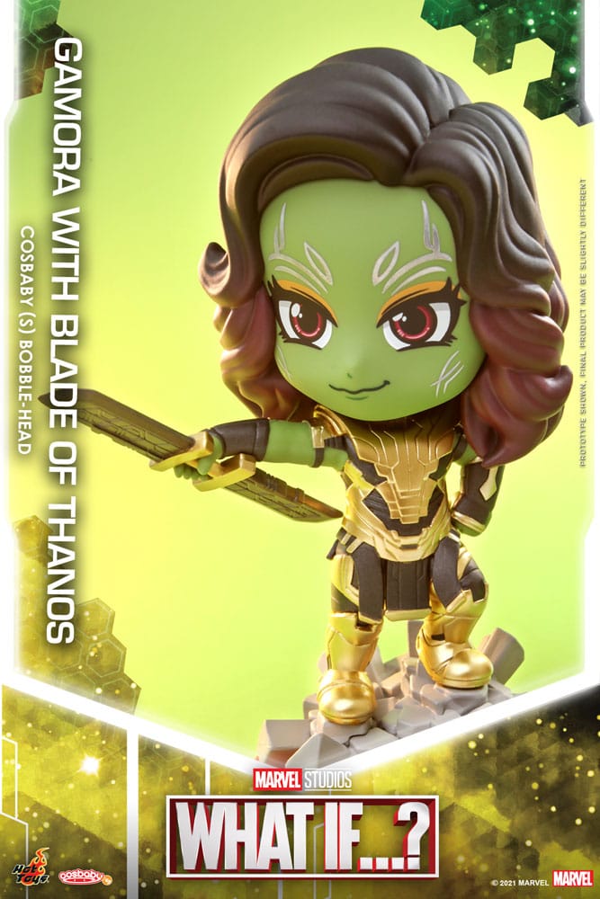 Figura What If...? Cosbaby (S) Gamora (with Blade of Thanos) 10 cm ( Imagem 2 de 2 ) - Preview