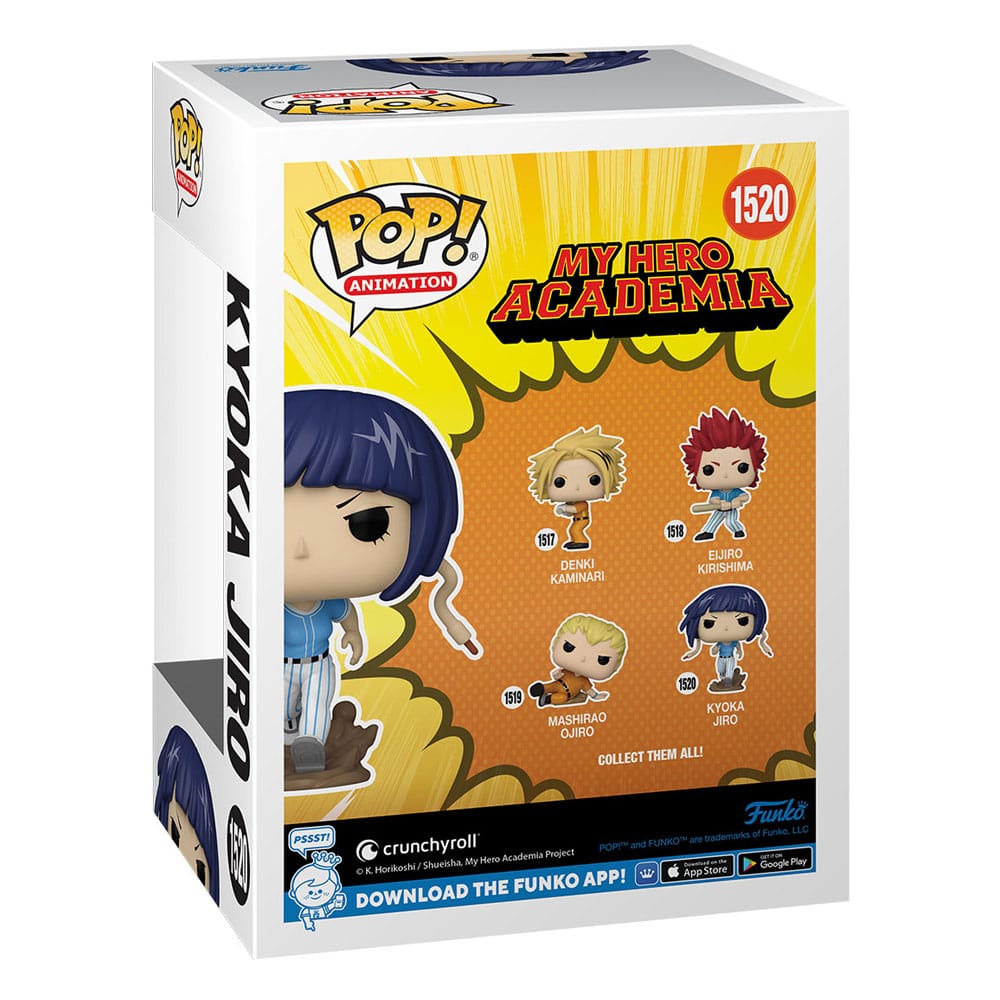 Funko Pop! Animation - My Hero Academia Hero League Baseball Jiro 9 cm ( Imagem 2 de 3 ) - Preview