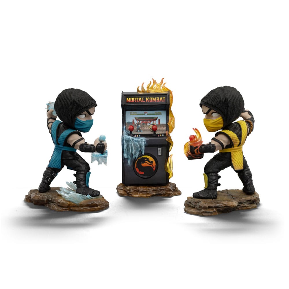 Figuras Mortal Kombat Mini Co. PVC Scorpion vs. Sub-Zero Arcade Set 15 cm ( Imagem 2 de 4 ) - Preview