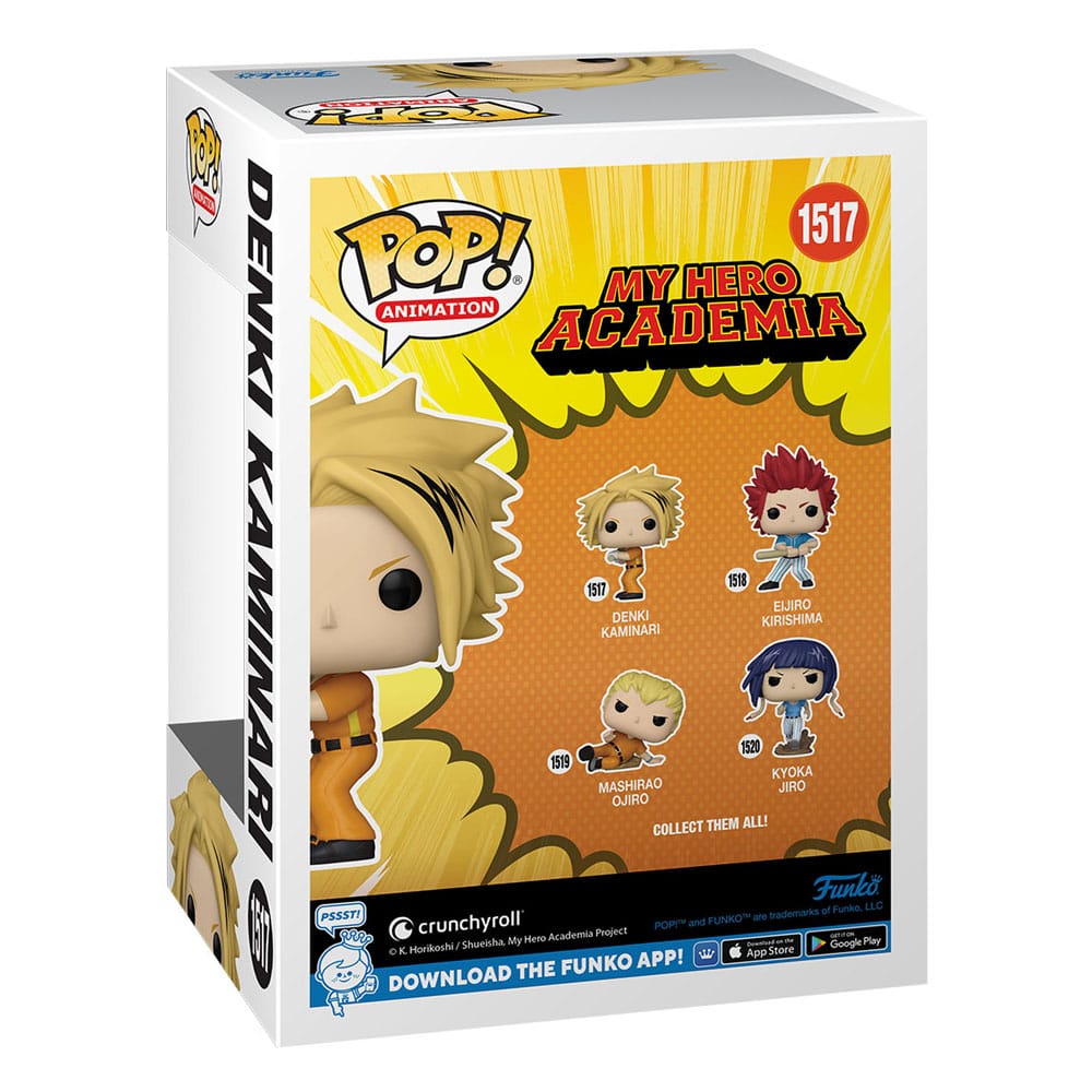 Funko Pop! Animation - My Hero Academia Hero League Baseball Denki 9 cm ( Imagem 2 de 3 ) - Preview