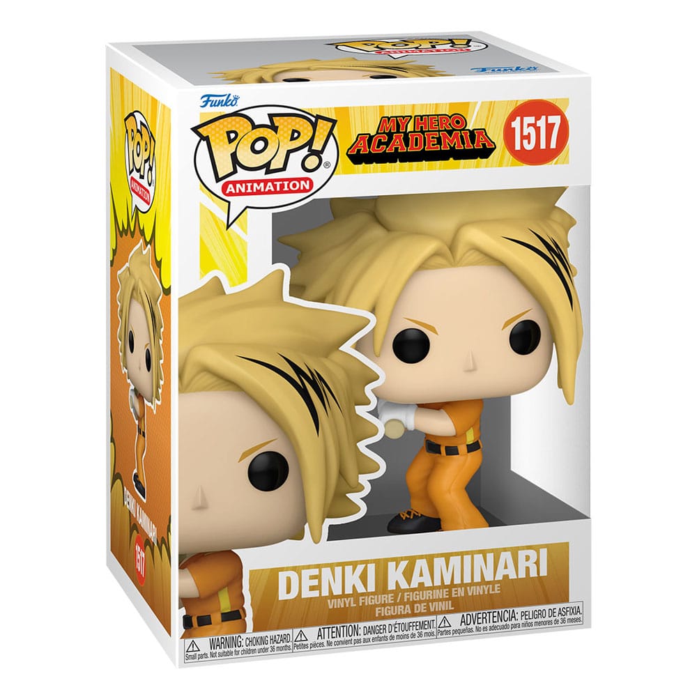 Funko Pop! Animation - My Hero Academia Hero League Baseball Denki 9 cm ( Imagem 3 de 3 ) - Preview