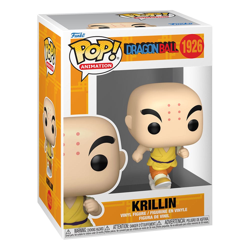 Funko Pop! Animation Dragon Ball Krillin 9 cm ( Imagem 2 de 2 ) - Preview