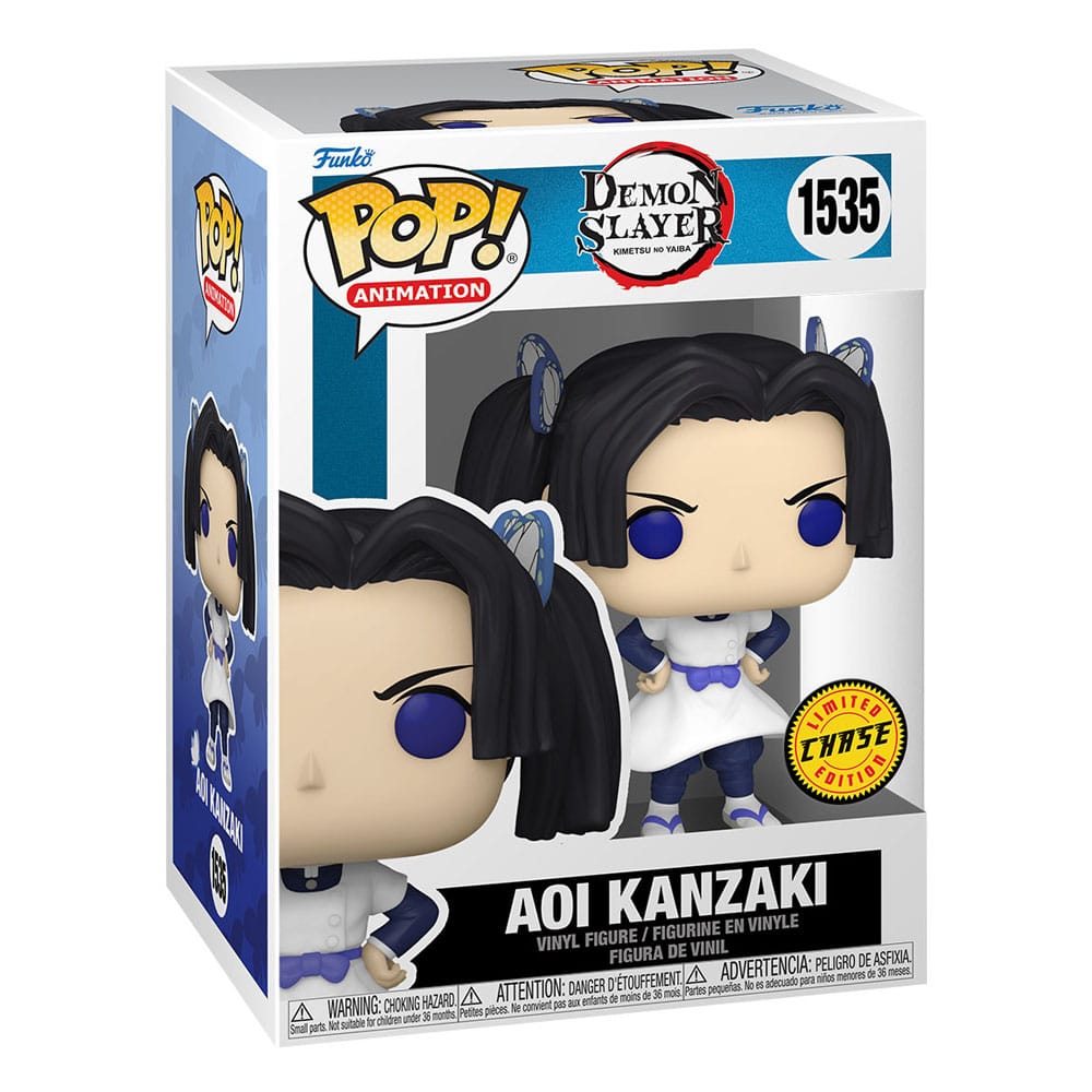 Funko Pop! Animation Demon Slayer Kimetsu no Yaiba Aoi Kanzaki (Normal + Chase) 9 cm ( Imagem 3 de 4 ) - Preview