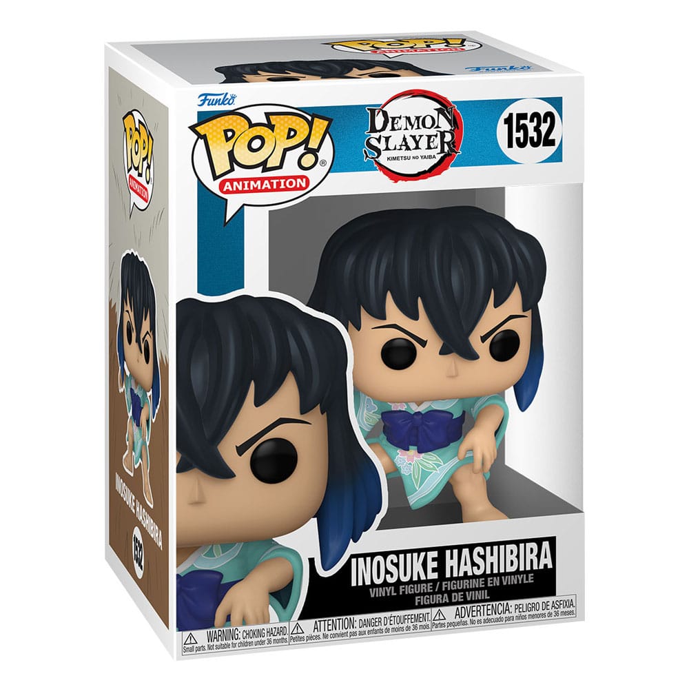 Funko Pop! Animation Demon Slayer Kimetsu no Yaiba Inosuke (Kimono) 9 cm ( Imagem 2 de 3 ) - Preview