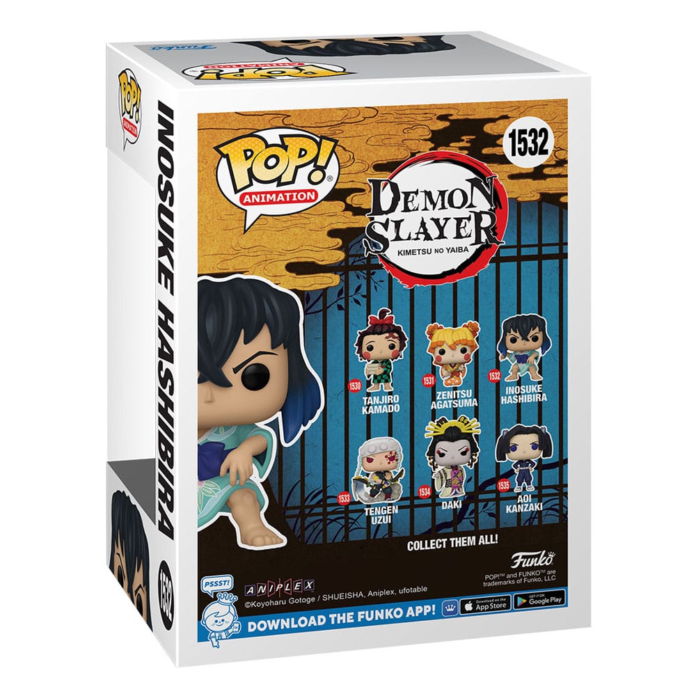 Funko Pop! Animation Demon Slayer Kimetsu no Yaiba Inosuke (Kimono) 9 cm ( Imagem 3 de 3 ) - Preview