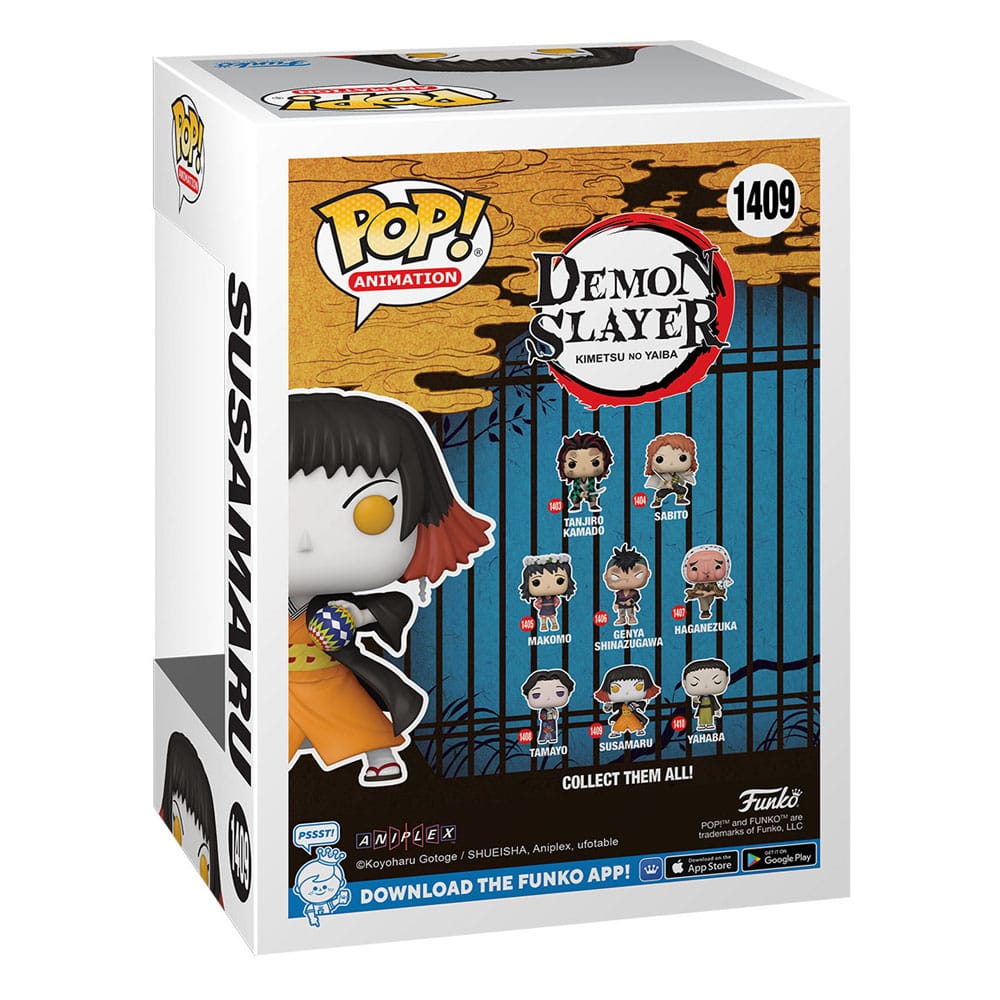 Funko Pop! Animation Demon Slayer Kimetsu no Yaiba Susamaru 9 cm ( Imagem 3 de 3 ) - Preview