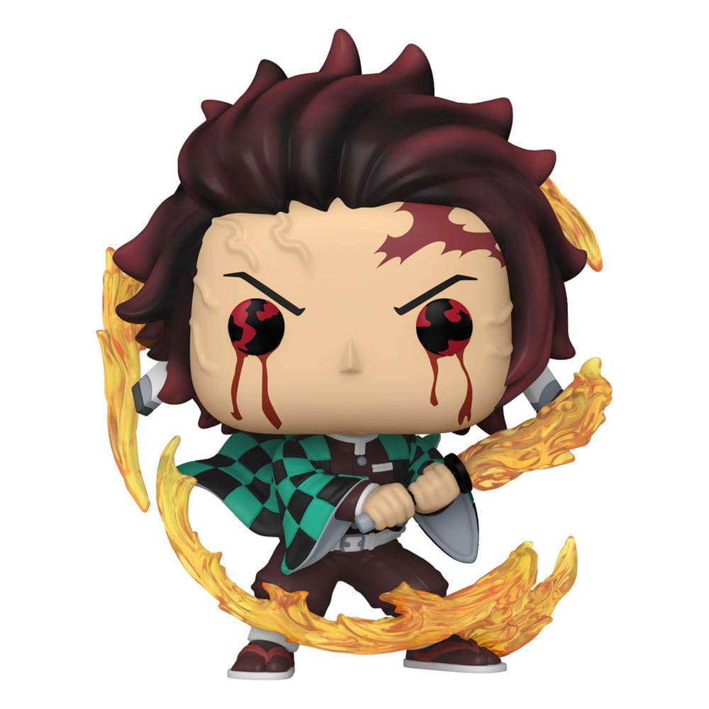 Funko Pop! Animation Demon Slayer Kimetsu no Yaiba Tanjiro Sun Breathing 9 cm ( Imagem 2 de 3 ) - Preview