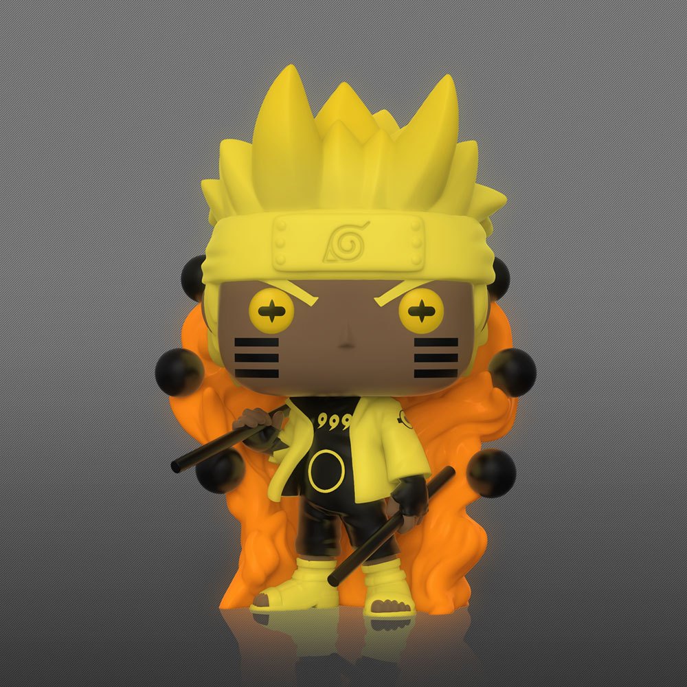Funko Pop! Animation Naruto Vinyl Figure Series Naruto Six Path Sage (Glow) 9 cm ( Imagem 3 de 3 ) - Preview