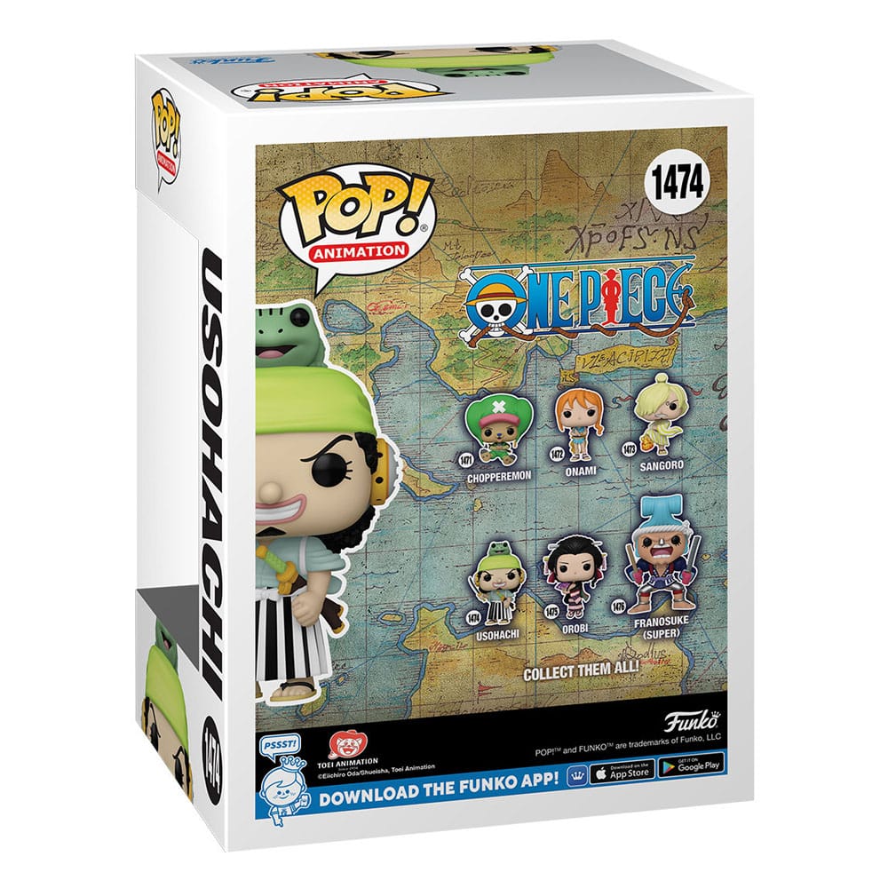 Funko Pop! Animation One Piece Figure Usohachi (Wano) 9 cm ( Imagem 3 de 3 ) - Preview
