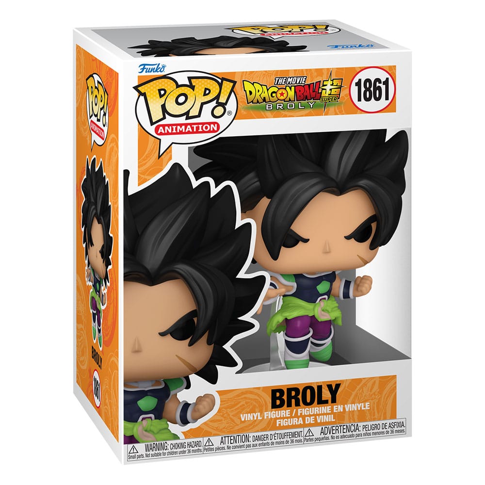 Funko Pop! Animation Super Dragon Ball Super: Broly Broly 9 cm ( Imagem 2 de 2 ) - Preview