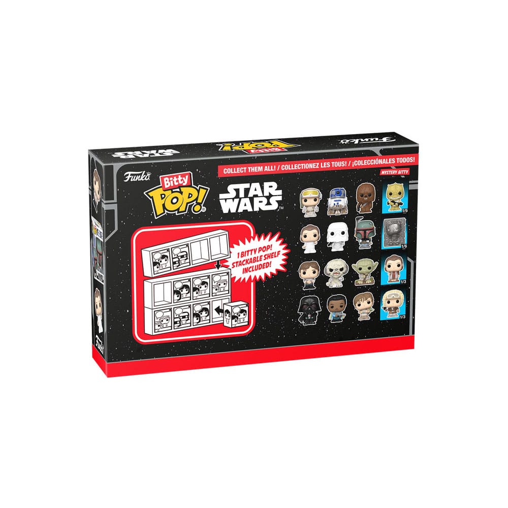 Funko Pop! Bitty Star Wars 4-Pack Vader 2,5 cm ( Imagem 4 de 4 ) - Preview
