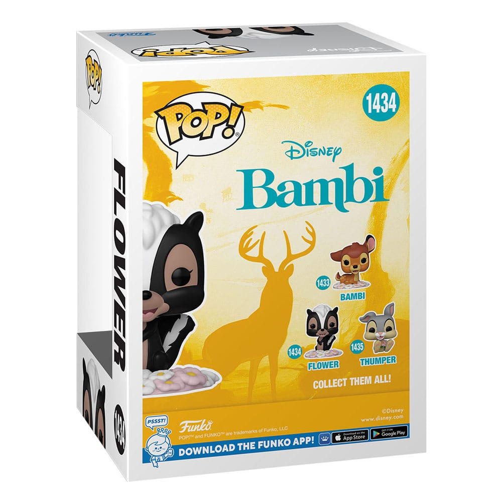 Funko Pop! Disney Bambi 80th Anniversary Flower 9 cm ( Imagem 3 de 3 ) - Preview