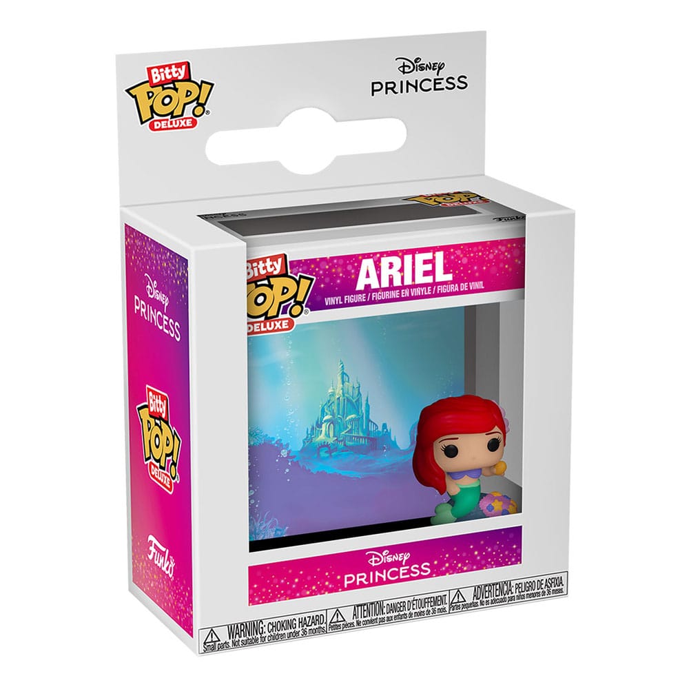 Funko Pop! Disney Bitty Deluxe Vinyl Figure Ariel (Under The Sea) 2,5 cm ( Imagem 2 de 3 ) - Preview