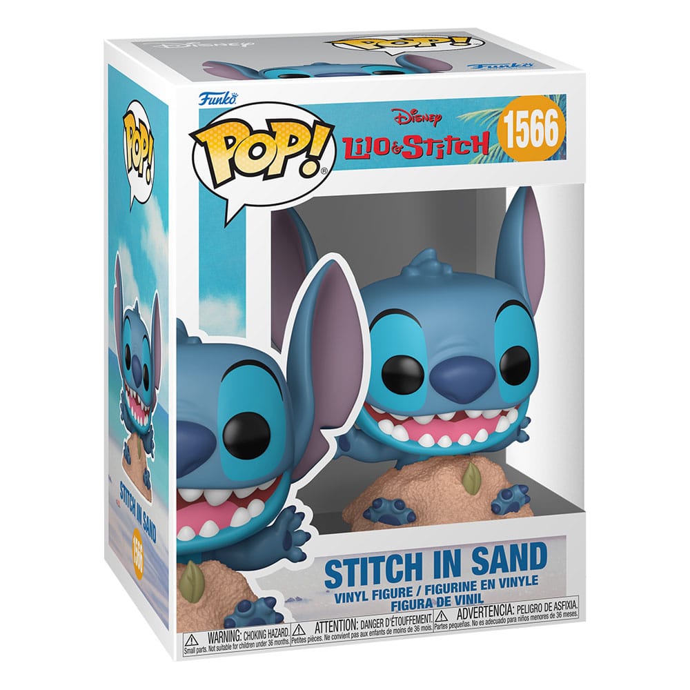 Funko Pop! Disney - Lilo & Stitch Stitch in Sand 9 cm ( Imagem 2 de 2 ) - Preview