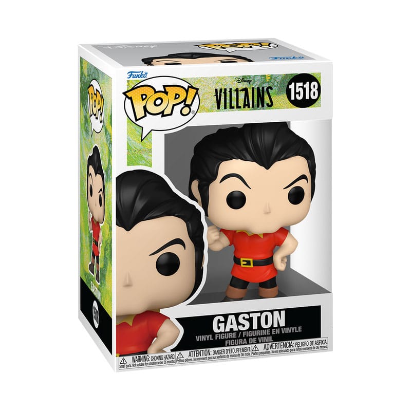 Funko Pop! Disney Villains Gaston 9 cm ( Imagem 2 de 2 ) - Preview