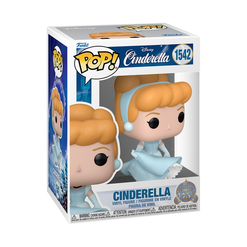 Funko Pop! Disney Cinderella 75th Anniversary Cinderella 9 cm ( Imagem 2 de 2 ) - Preview