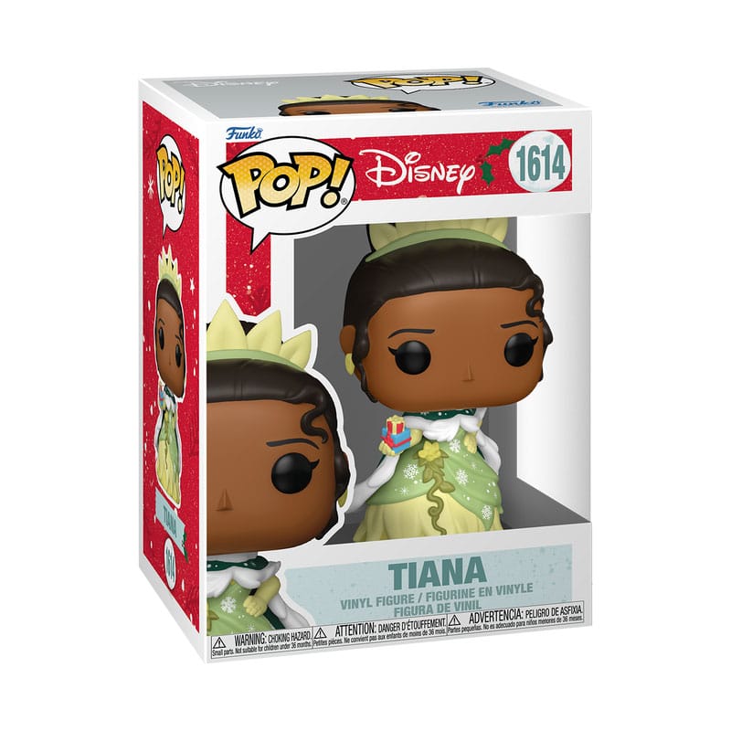Funko Pop! Disney Princess Holiday Tiana 9 cm ( Imagem 2 de 2 ) - Preview